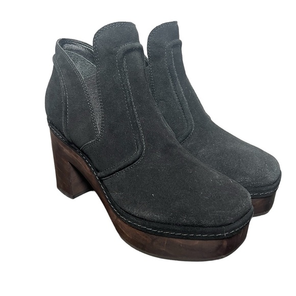 Matisse Jolie Suede Clog Slip On Boot - Picture 1 of 9